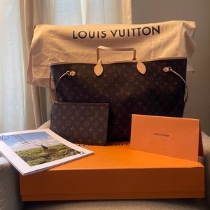 Brand New Authentic Monogram- Neverfull GM Louis Vuitton
